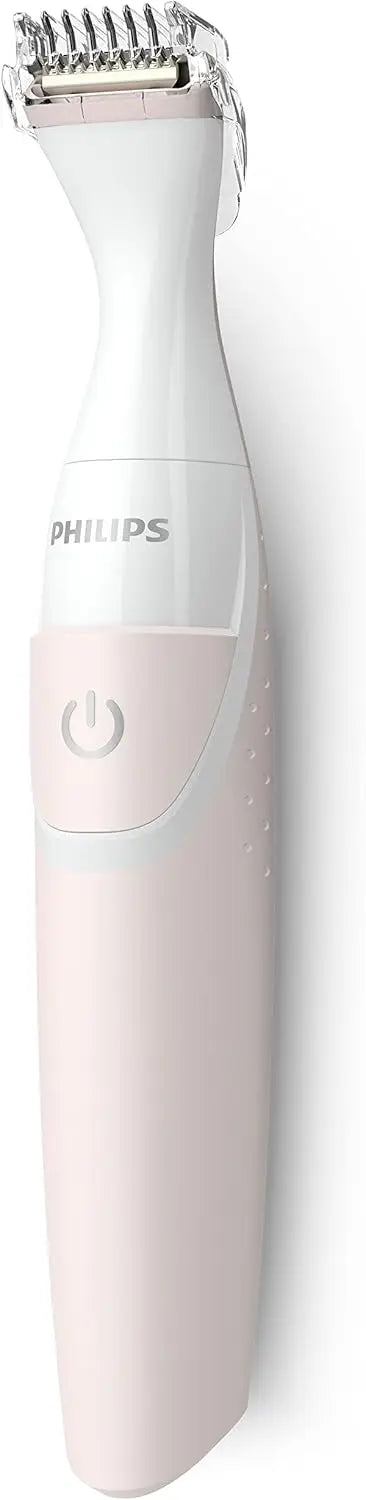 Philips Beauty Women's Bikini Trimmer and Precision Trimmer Special Edition Bundle, BRT387/90,Pink and White