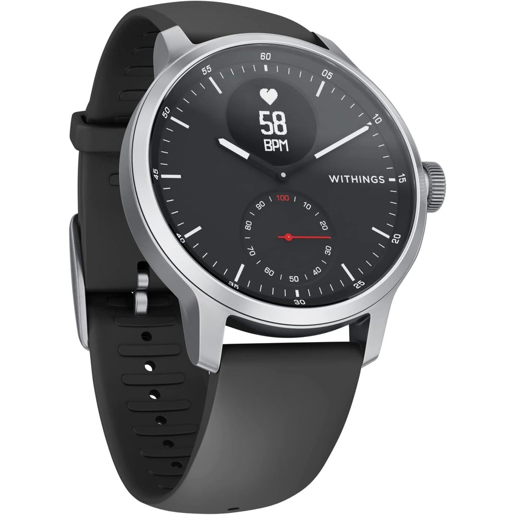 Withings ScanWatch – Hybrid Smartwatch with ECG, Heart Rate and Oximeter