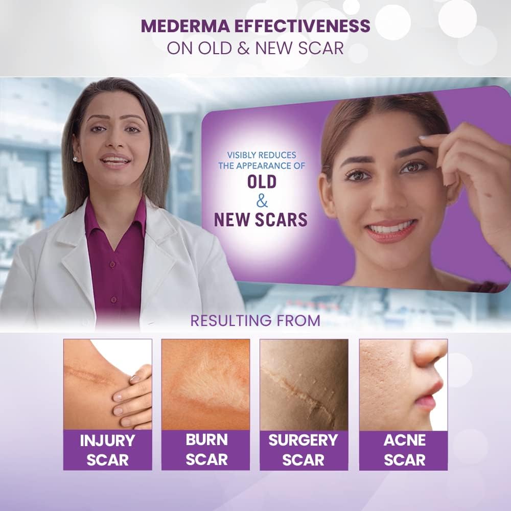 Mederma Advanced Plus Scar Gel, 10 g, Multi