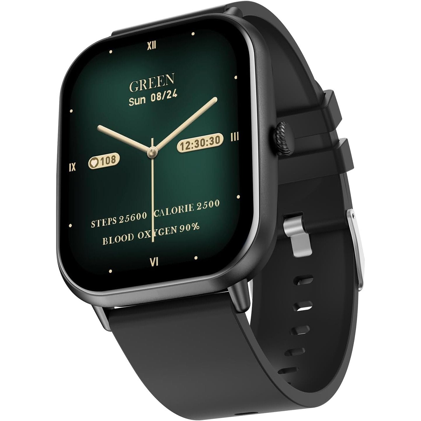 Fire-Boltt Ninja Call Pro Max 51.05mm (2.01 inch) Display Smart Watch, Bluetooth Calling, 120+ Sports Modes, Health Suite, Voice Assistance (Black)