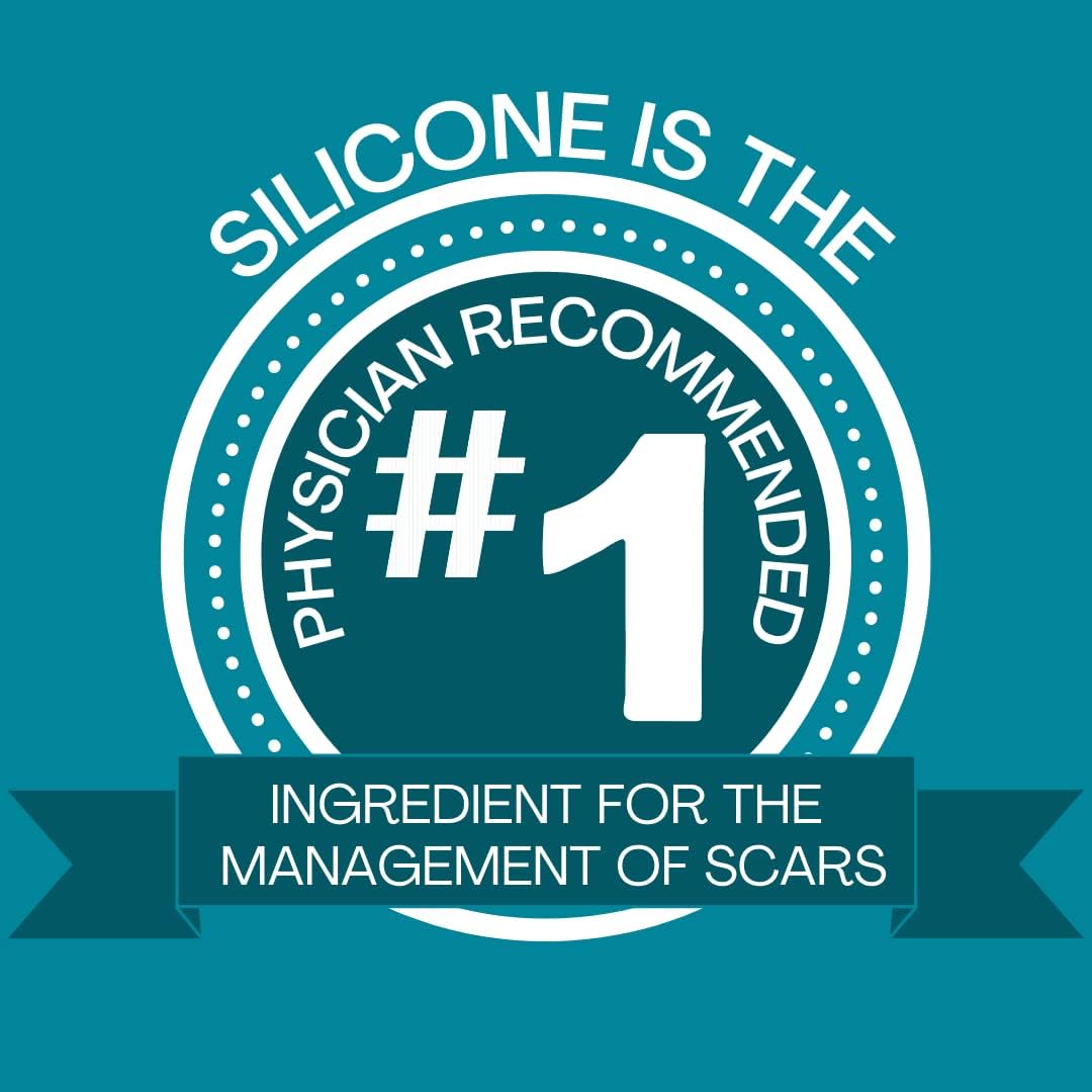 NewGel+ Silicone Gel Sheeting for Scar Management - 5 inch x 6 inch Sheet Clear (1 per box)