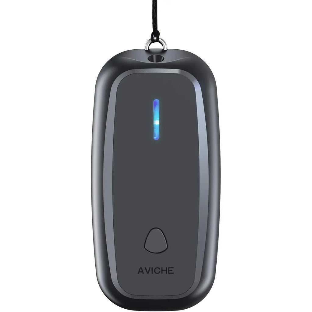 AVICHE M5 Necklace Wearable Mini Personal with USB Negative Ion Generator | Black