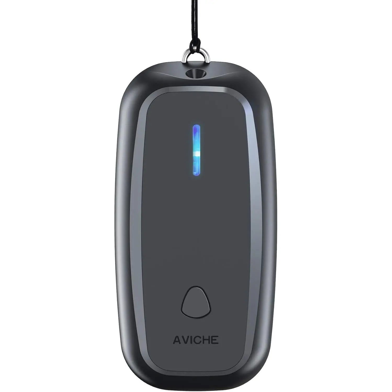 AVICHE M5 Necklace Wearable Mini Personal with USB Negative Ion Generator | Black