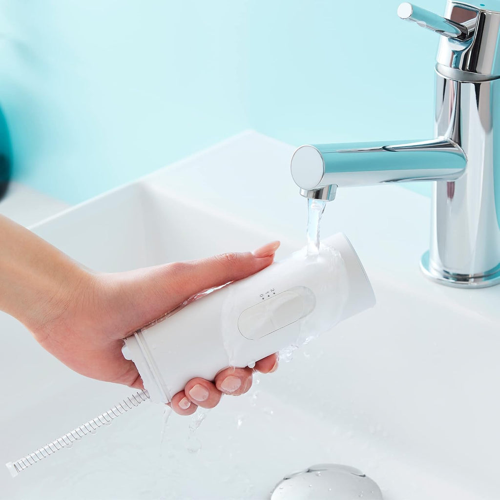 Panasonic EW-DJ11-A503 Oral Irrigator, Easy to Use with 2 Water Pressure Settings, Compact and Portable