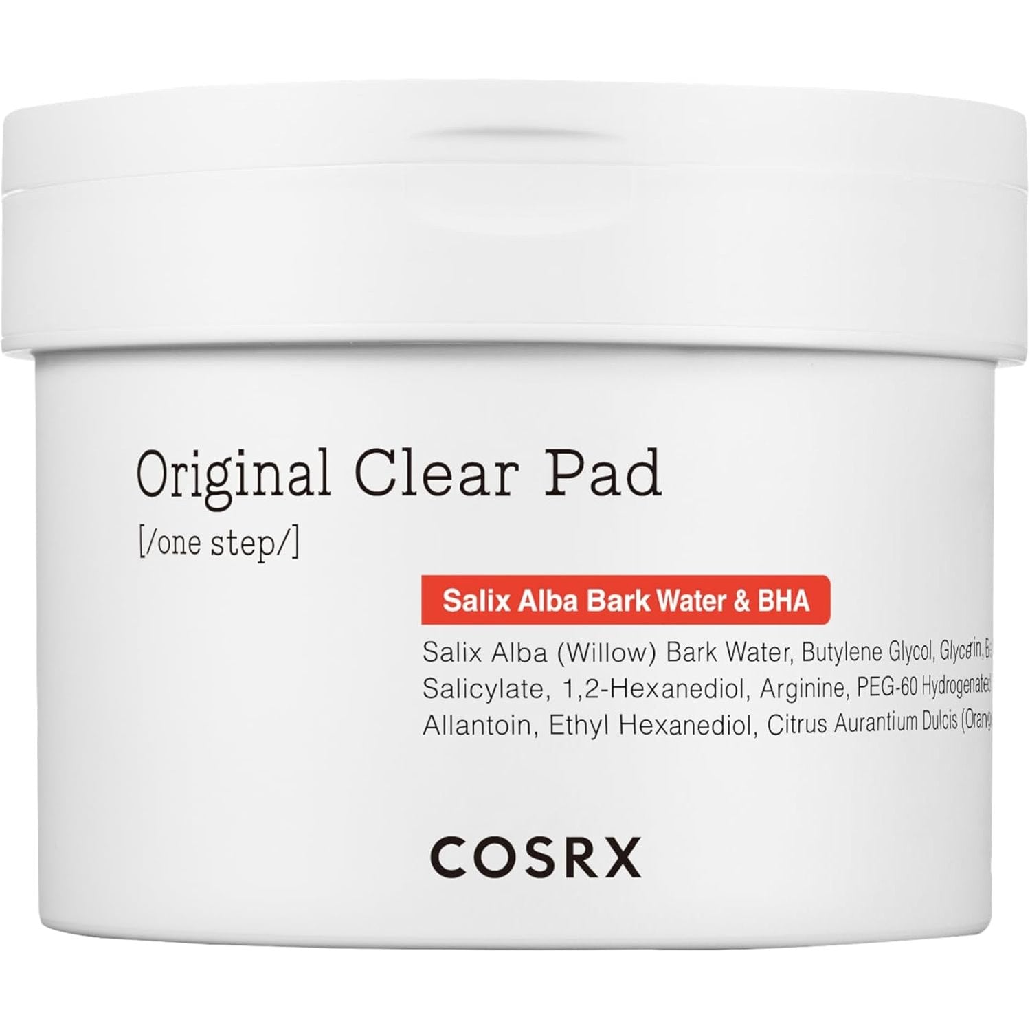 COSRX BHA Toner Pads, 70 Sheets, Exfoliating Pads for Dead Skin & Blackheads, Minimize Pores, Prevent Breakouts, Improve Skin Texture, Korean Skin Care