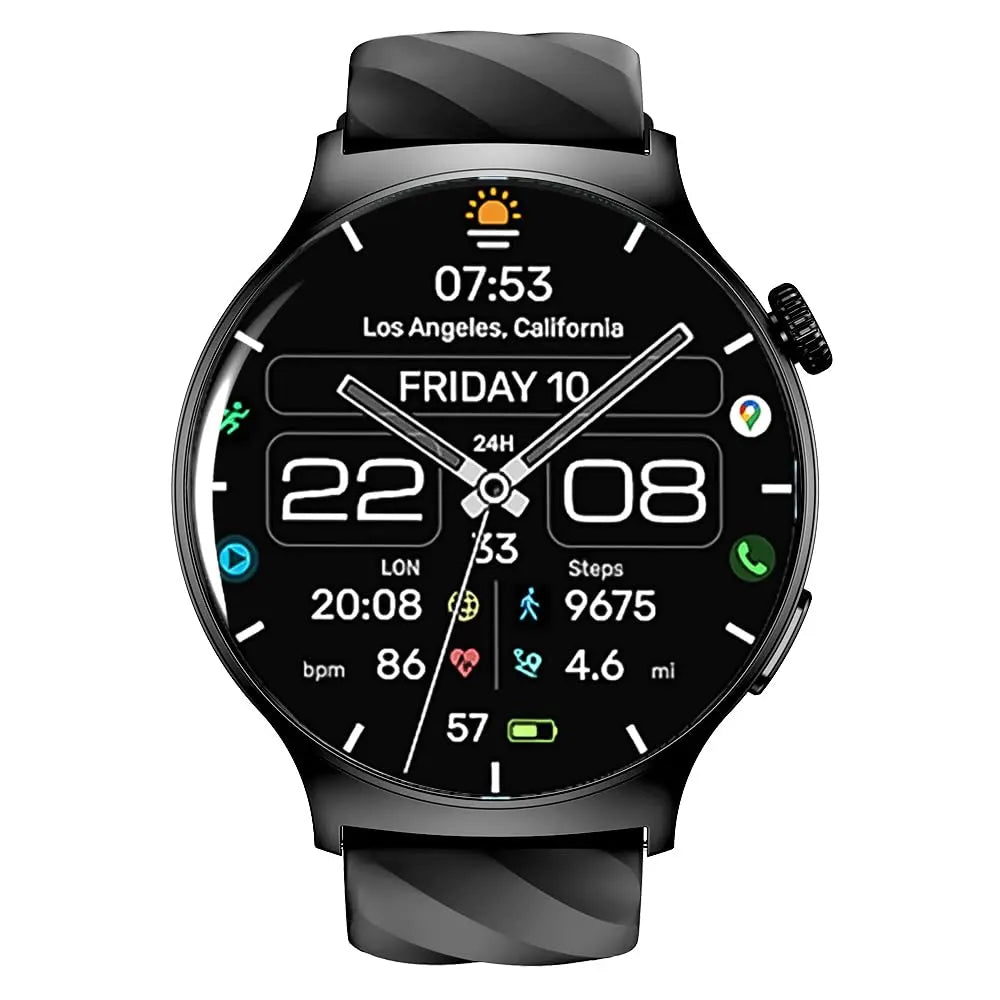 Faster Nerv Watch 3 Pro- Smart Watch with AI Voice Control and Multiple Sports Mode, Monitors Heart Rate, Stress, and Sleep- Smart Watches for Men and Women with 1.99 Inches Always On Display Pink