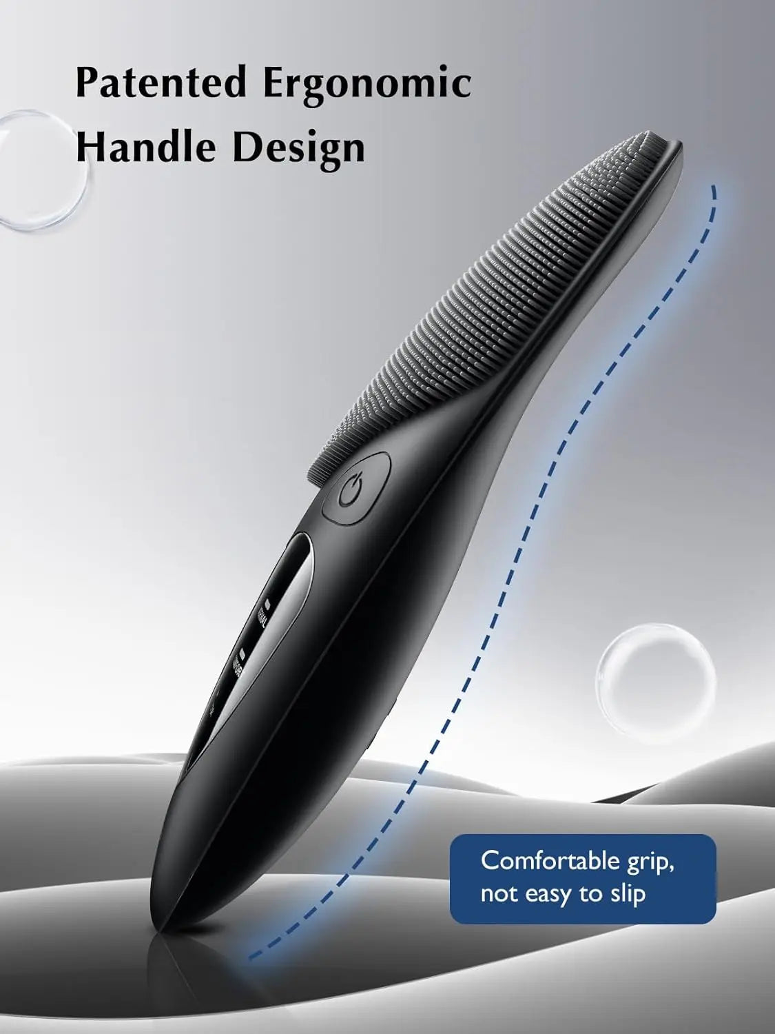 COSLUS Facial Cleansing Brush Face Scrubber: IPX7 Waterproof Rechargeable Face Wash Brush, 4 Cleansing Modes with Eye Protection, Electric Silicone Cleanser Spa for Cleaning, Exfoliating, Massaging