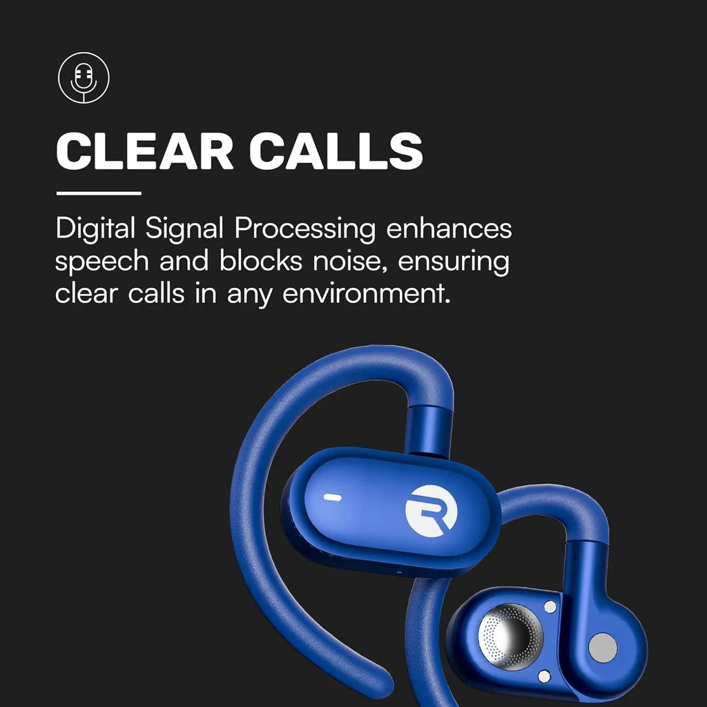 Raycon Open Earbuds – True Wireless Open Ear Bluetooth Headphones, Hook Design, IPX5 Water Resistant, 40 Hours of Battery Life (Mint)
