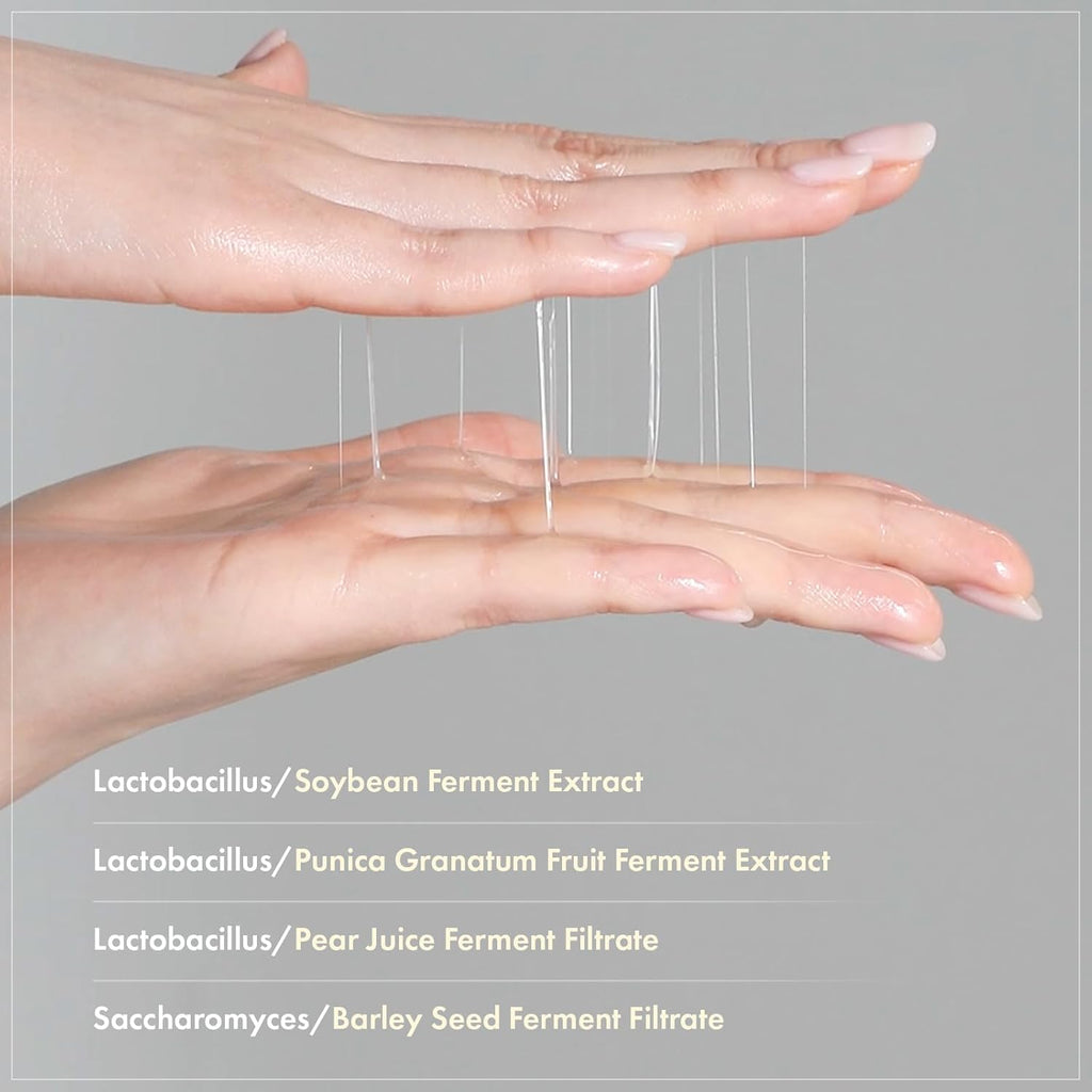 TOSOWOONG Glow Bean Essence, 31,025ppm Soybean Ferment Extract, Glass Skin, Exfoliating, Hydrating, Radiant, Moisturizer, Barrier, Face Serum, Korean Skin Care, 33ml / 1.11 fl. oz