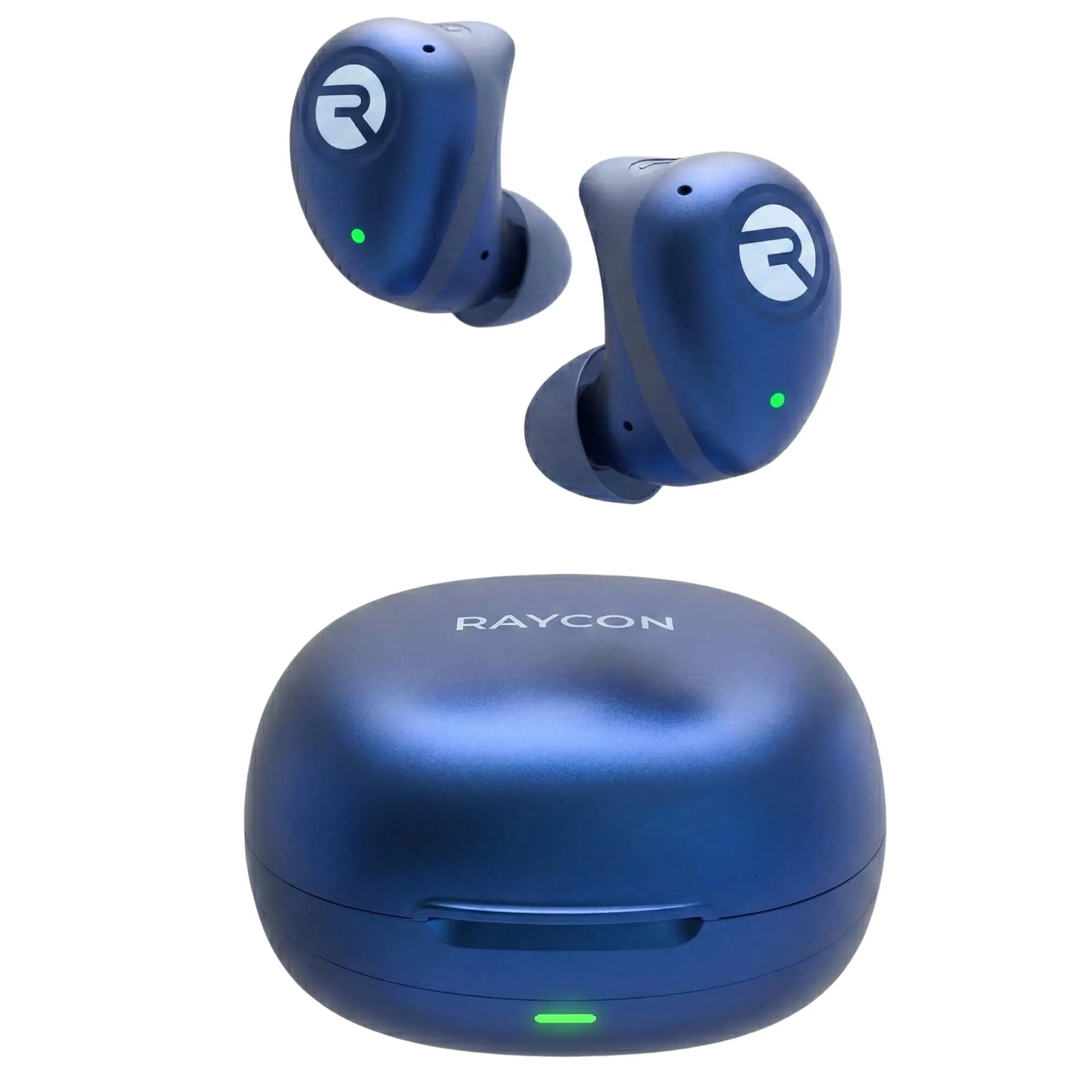 Raycon Fitness Bluetooth True Wireless Earbuds with Built in Mic 54 Hours of Battery IPX 7 Waterproof and Charging Case with Talk, Text, and Play Bluetooth 5.2 Portable Sport (Purple)