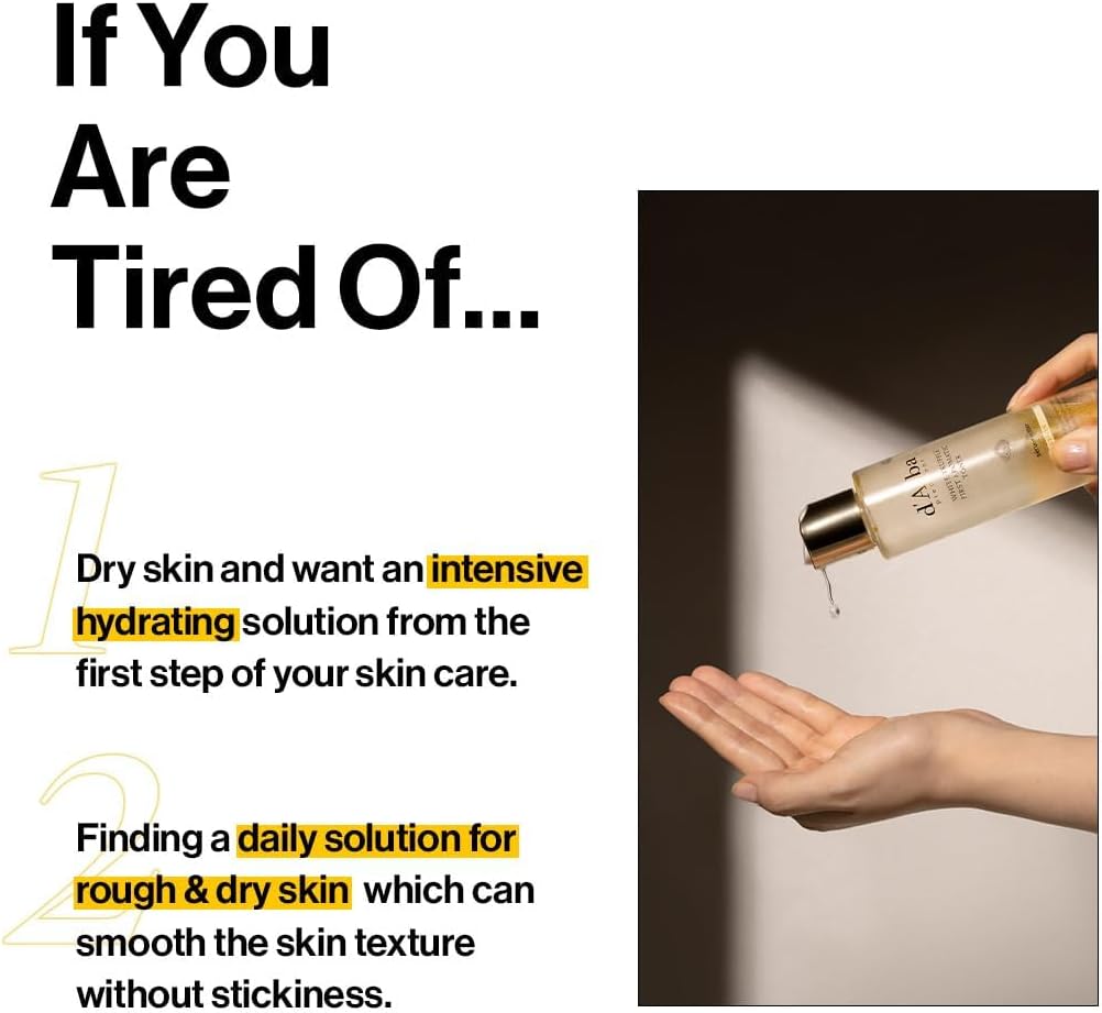 d'Alba Piedmont Italian White Truffle First Aromatic Toner, Vegan Skincare, Gentle Hydrating Toner with White Truffles, Weakly Acidic, Skin Texture Enhancement, Surfactant Free