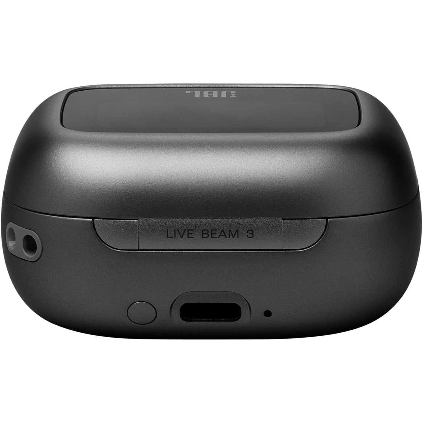 JBL Live Beam 3 Wireless Earbud Headphones with Bluetooth, 48 Hours Battery Life, True Adaptive Noise Cancelling and High Resolution JBL Signature Sound, IP55 Waterproof, with Earplugs, Black