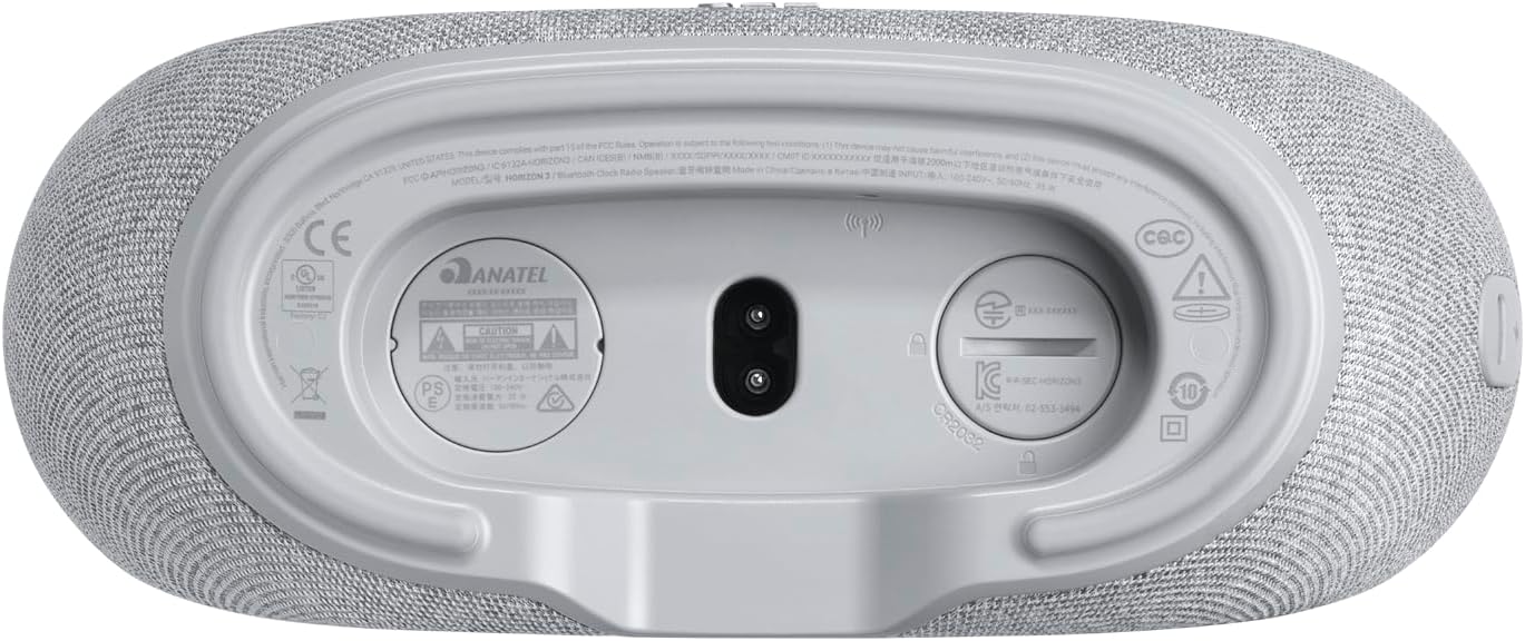 JBL Horizon 3, Alarm Clock, Speaker, Grey