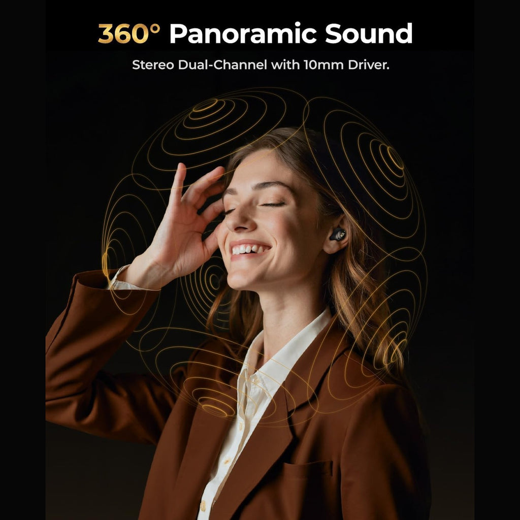 wegear Wireless Earbuds Bluetooth 5.4 in Ear, Hybrid Active Noise Cancellation Earbuds, IPX5 Water-Resistant, Clear Calls with 6 Built-in Microphones, 32 Hours Playtime with Charging Case for Workouts