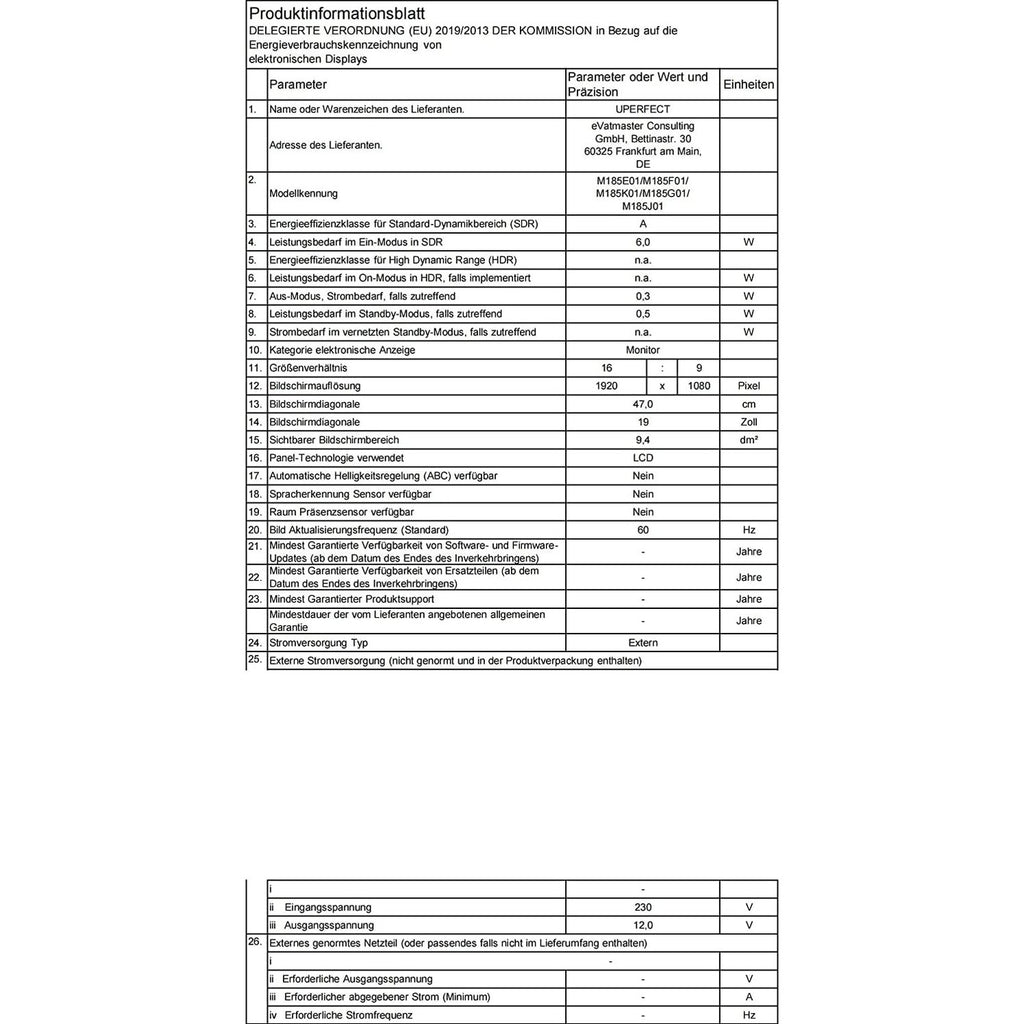UPERFECT 18.5 Inch 120Hz Portable Screen with Matte IPS Display Full HD 1920 x 1080 USB C Mini HDMI for Laptop PC Switch PS4/5 Xbo Raspb Pi, Metal Case, Mobile Monitor VESA Mount