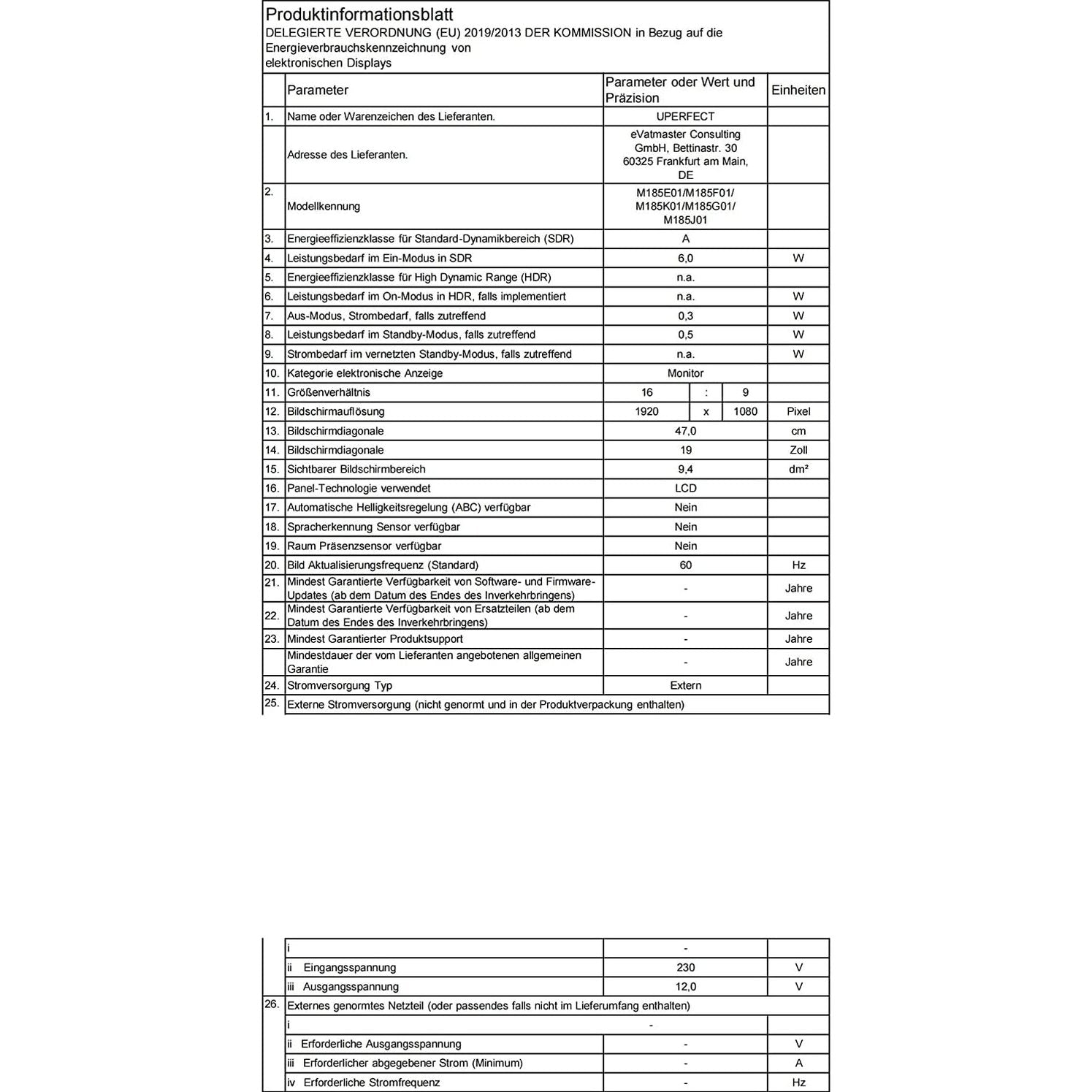 UPERFECT 18.5 Inch 120Hz Portable Screen with Matte IPS Display Full HD 1920 x 1080 USB C Mini HDMI for Laptop PC Switch PS4/5 Xbo Raspb Pi, Metal Case, Mobile Monitor VESA Mount