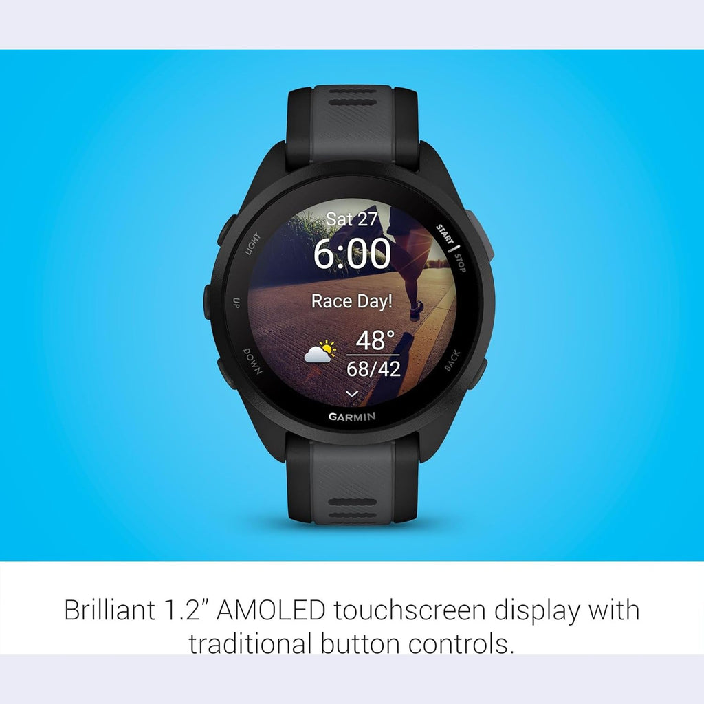 GARMIN FORERUNNER 165 BLACK/SLATE GREY