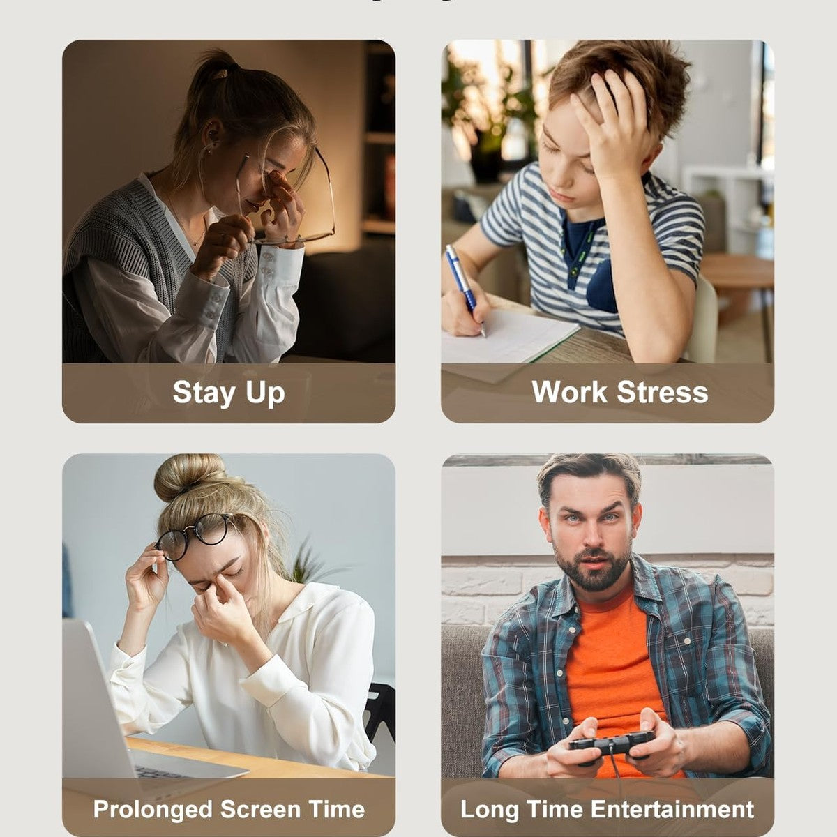 Eye Massager with Heat, Eye Care Face Massager, Heated Eye Mask with Bluetooth Music, Eye Machine for Relax Eye Strain Dark Circle Eye Bags, Gifts for Men/Women