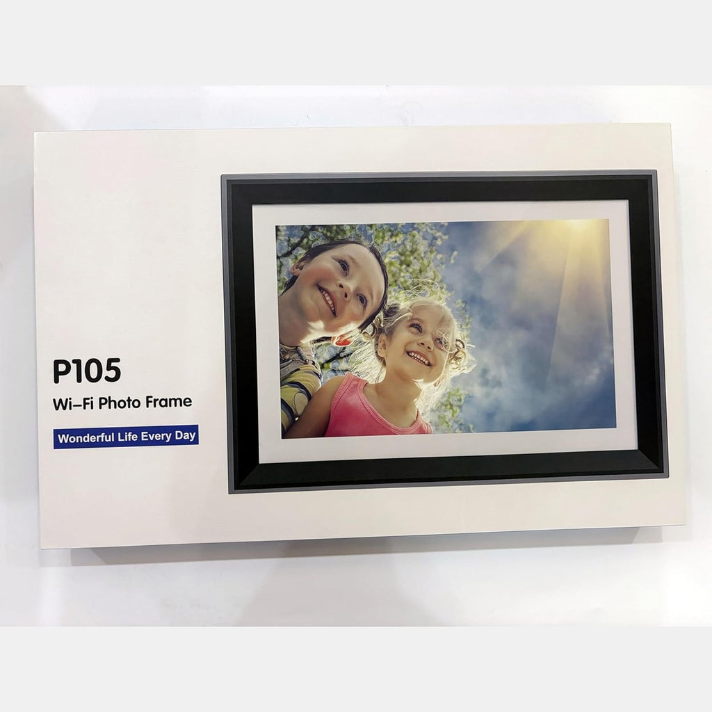 FamBrow 10.1 Inch WiFi Digital Photo Frame, Electronic Picture Frame with 16GB Storage+32GB Card, Digital Picture Frame with 1280x800 HD IPS Touch Screen, Instant Photo/Video Sharing via App