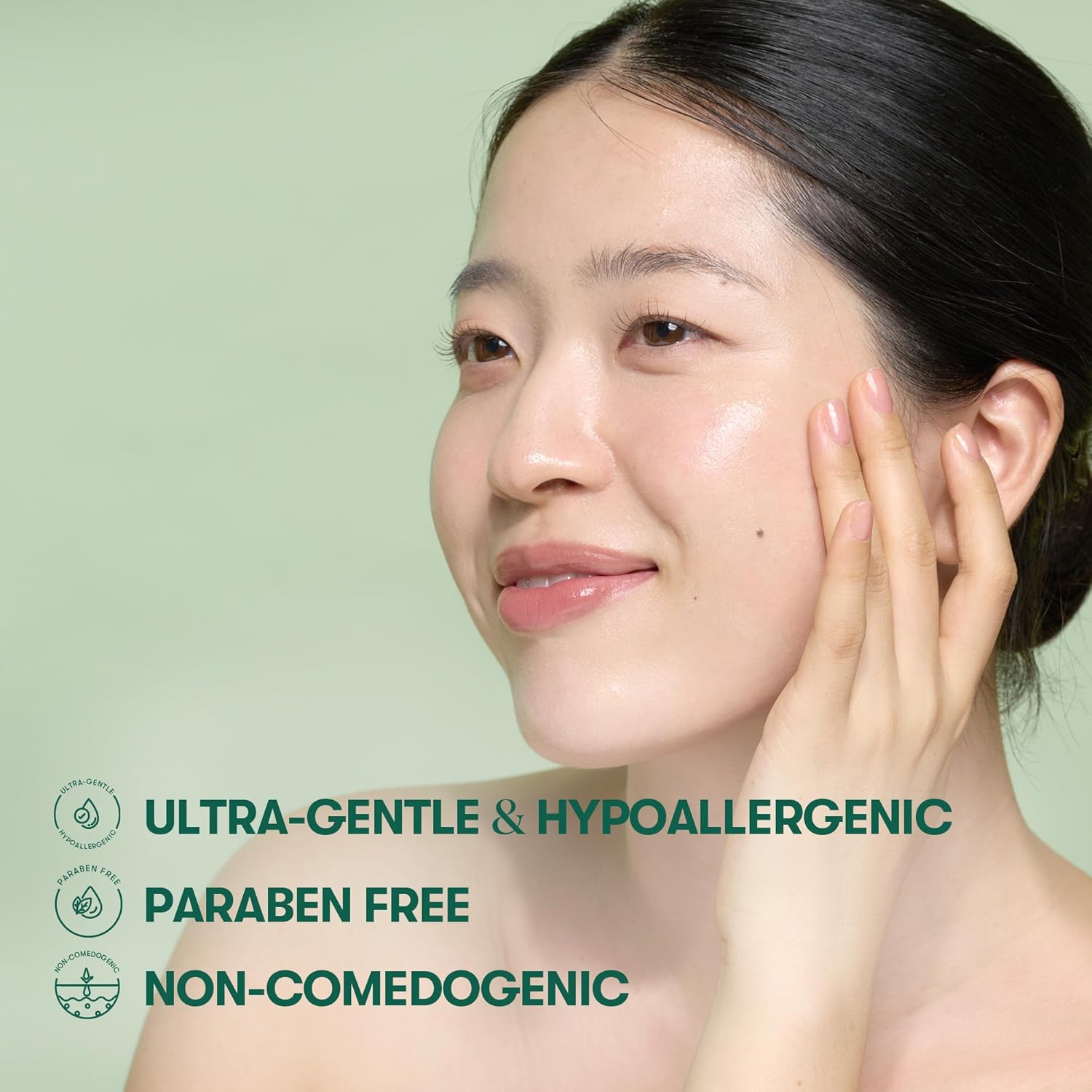 VT COSMETICS Glucamune Mask | Vegan Mucin Facial Masks for Deep Hydration & Soothing | Plant-Based, Paraben-Free, Pure & Clean Korean Skincare for All Skin Types (10 sheets)