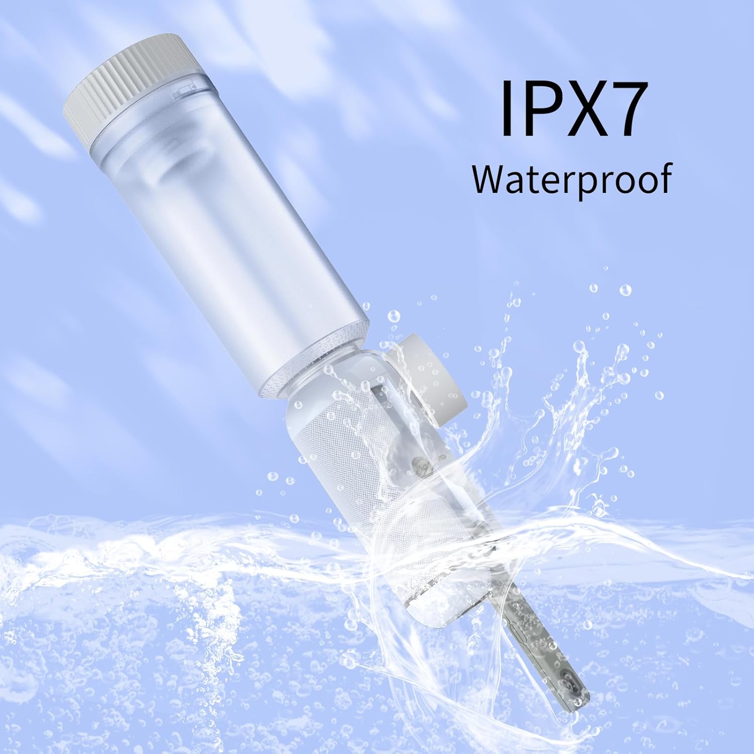 Portable Bidet for Travel, VITCOCO Rechargeable Travel Bidet Handheld Sprayer, Waterproof High Pressure Bidet for Personal Hygiene Cleaning, Soothing Postpartum Care(White)