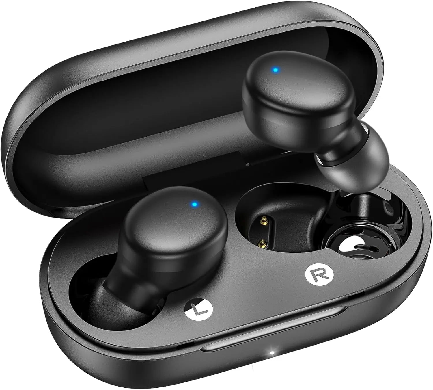 kurdene Bluetooth Wireless Earbuds, S8 pro Deep Bass Sound 38H Playtime IPX8 Waterproof Earphones Call Clear with Microphone in-Ear Bluetooth Headphones
