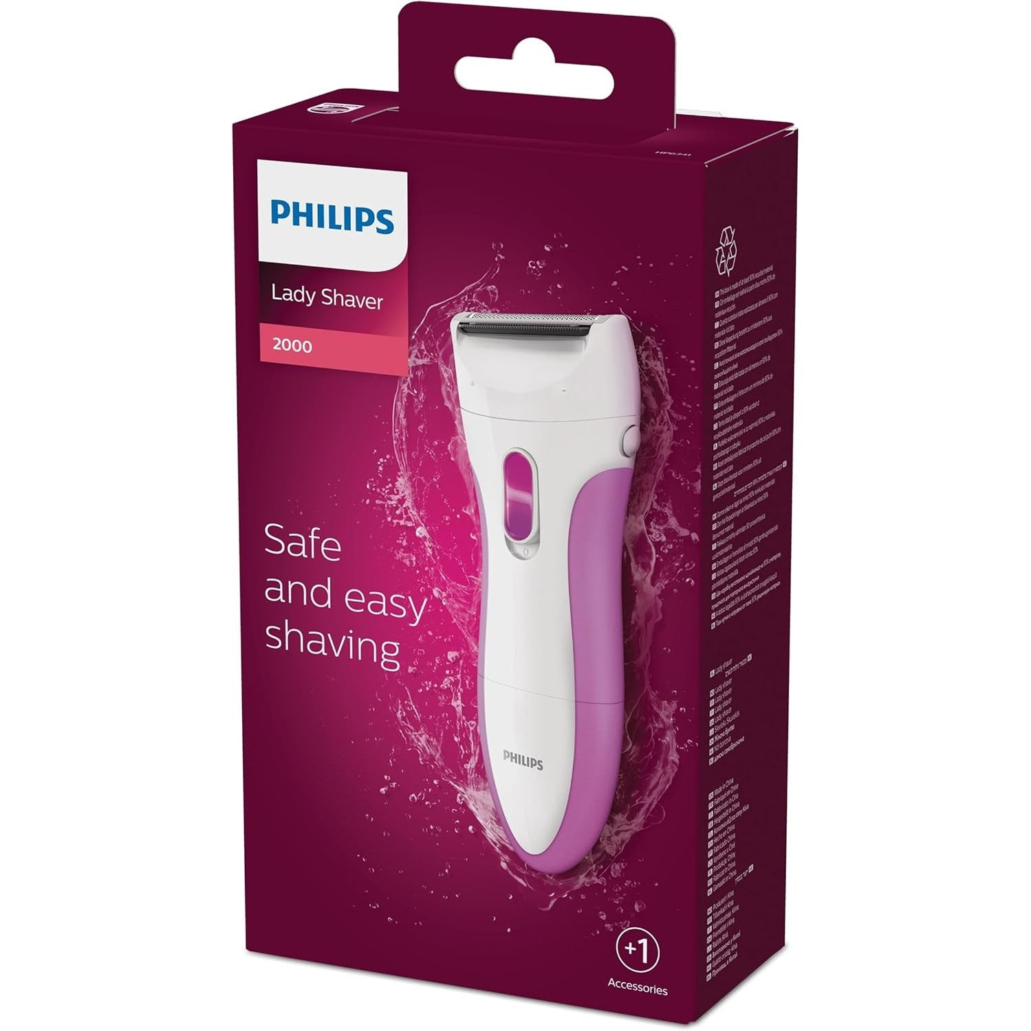 Philips SatinShave Essential Wet and Dry Electric Shaver (Model HP6341/00)
