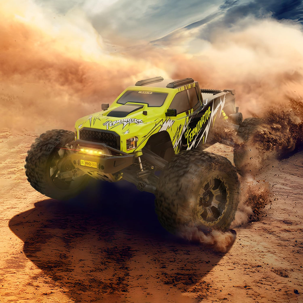 1/10 RTR Brushless Fast RC Cars for Adults,Max 50mph,4WD,Waterproof,3S Lipo