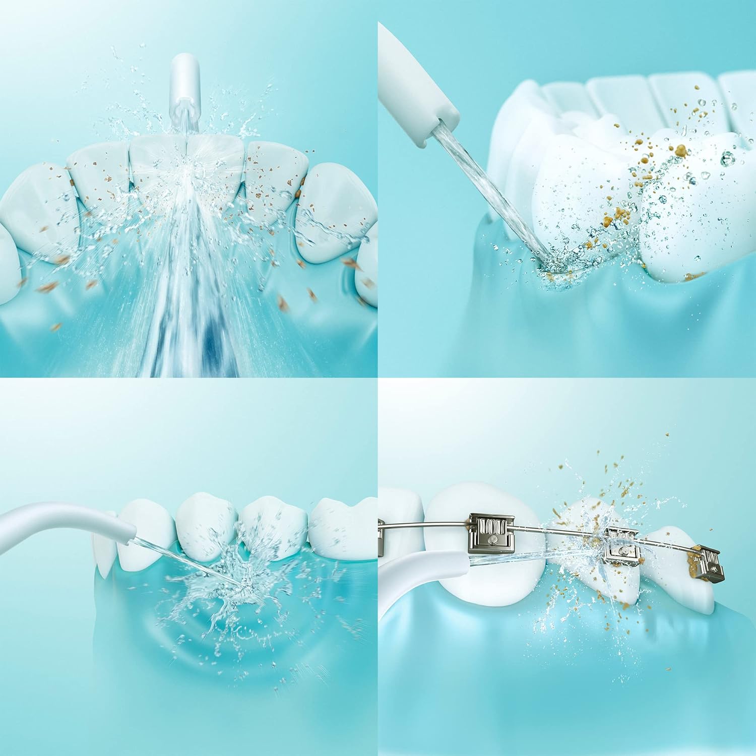 Panasonic EW-DJ11-A503 Oral Irrigator, Easy to Use with 2 Water Pressure Settings, Compact and Portable