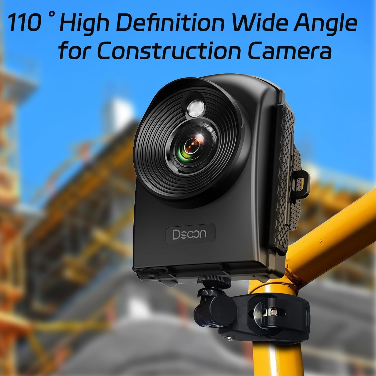 1080P FHD Time Lapse Camera for Outdoor Construction Sites, Perfect for Recording Works, 180 Days Standby, 110° Wide Angle, 2.4 Inch LCD Screen IP66 Waterproof, Multiple Modes, 32GB TF Card Included