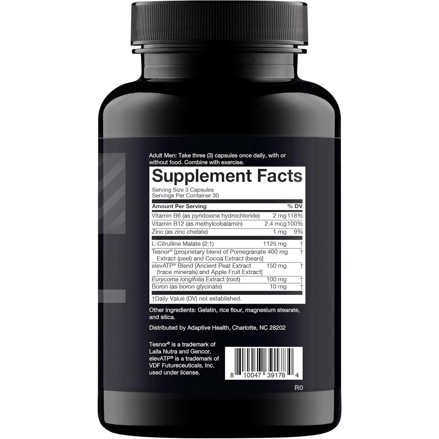 Nugenix Total-T, Free and Total Testosterone Booster Supplement for Men, 90 Count