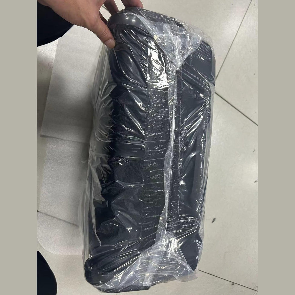 KROSER Rolling Laptop Bag Premium Wheeled Briefcase Fits Up to 17.3 Inch Laptop Water-Proof Overnight Roller Case Computer Bag with RFID Pockets for Travel/Business/School/Men/Women-Black