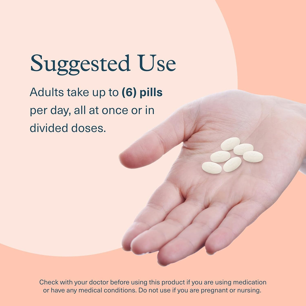 Youtheory Advanced Collagen - 6,000 mg - with Vitamin C - for Hair, Skin & Nails* - Collagen Supplements for Women and Men (120 Tablets)