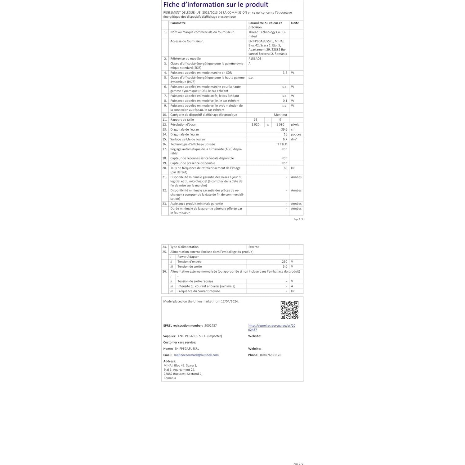 HONGO Portable Monitor 15.6 Inch 1080P FHD Portable Monitor IPS Mobile Monitors with Two Speakers, Eye Care Extension Screen for Laptop/PC/Mac/PS5/4/X-bo, USB C Type C with Protective Case