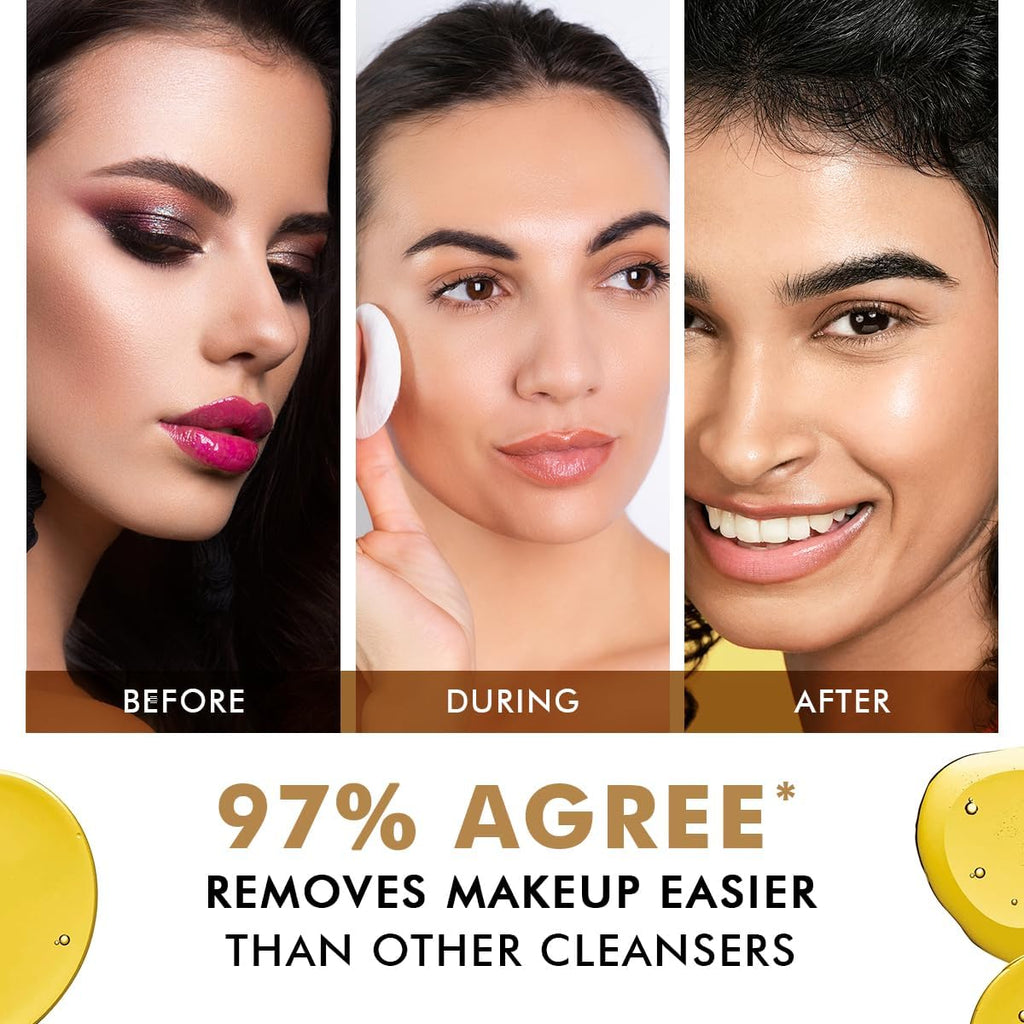 Conscious Chemist® Ultra Light Oil Face Cleanser (100ml) With Olives | Removes Makeup, SPF And Impurities For Soft & Glowing Skin | 100% Natural Oils | Cruelty Free