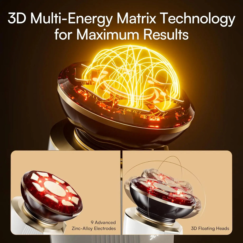 INIA Light Therapy Beauty Device for Facial, Skin Tightening, Fights Aging Skin