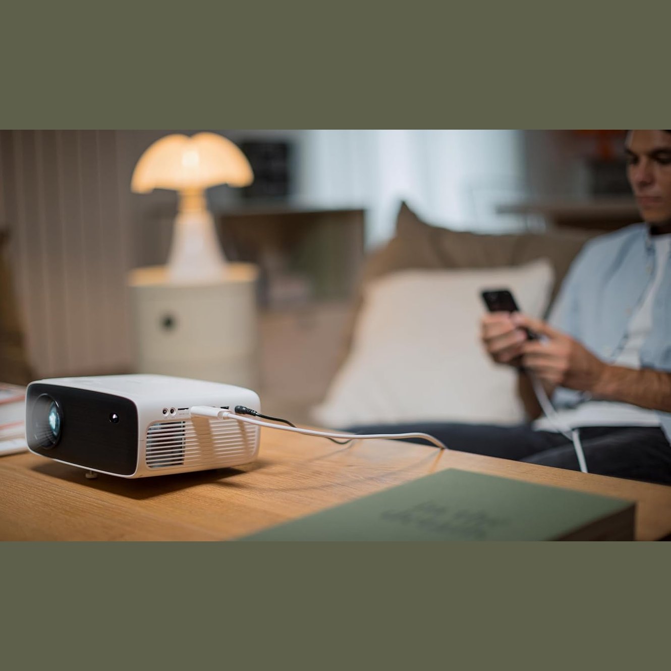Philips NeoPix 200 Full HD 1080P Projector, High Contrast, Multiple Image Corrections for Flexible Installation, Multiple HDMI Ports
