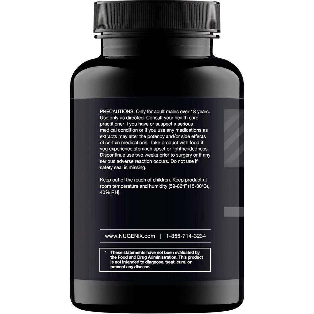 Nugenix Total-T, Free and Total Testosterone Booster Supplement for Men, 90 Count
