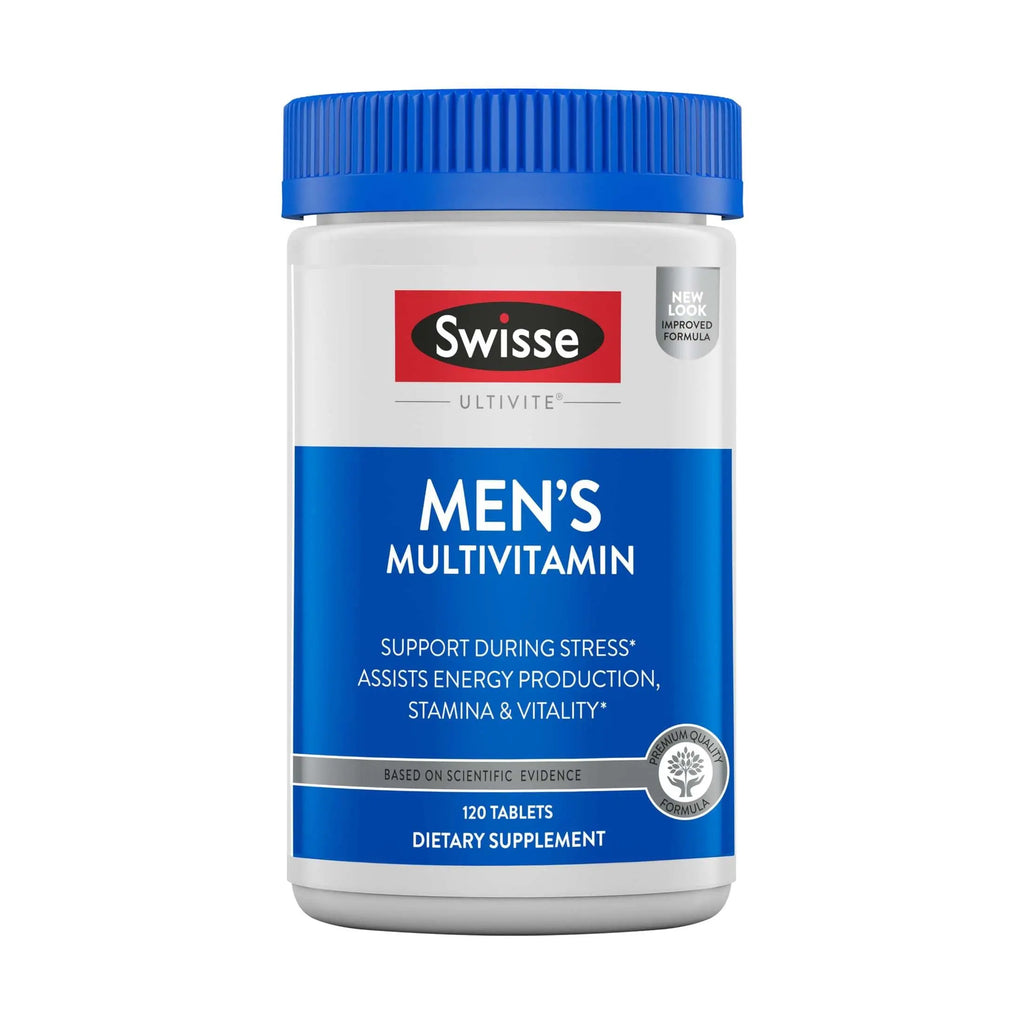 Swisse Daily Multivitamin for Women | 47 Vitamins, Antioxidants and Minerals + Adaptogens | Energy, Stress & Immune Support | Womens Multivitamin Supplement | 120 Tablets / 4 Months Supply