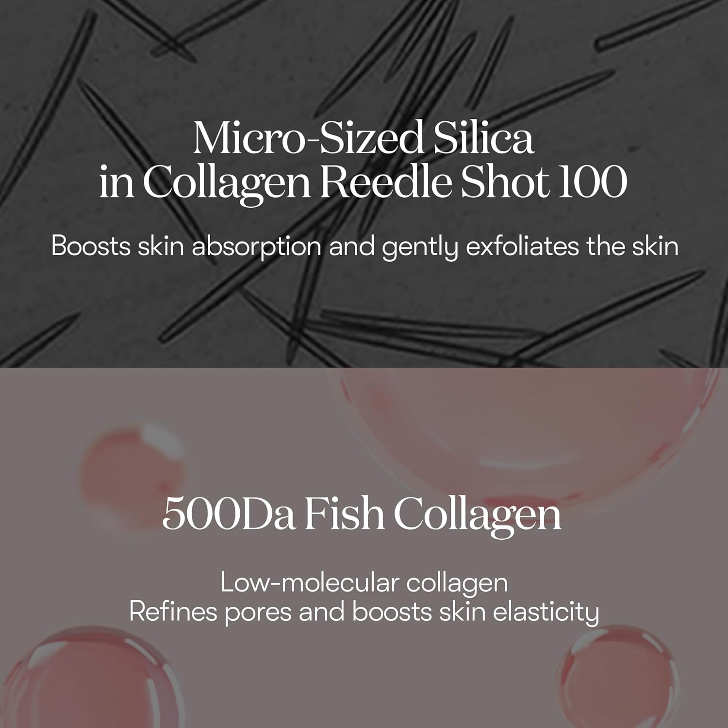 VT COSMETICS Collagen Reedle Shot 100 2-Step Hydrogel Mask(34.5gx4ea) | Intensive Firming, Exosome 500Da Collagen, Fine Lines, Overnight Melting Mask, Korean Facial Mask
