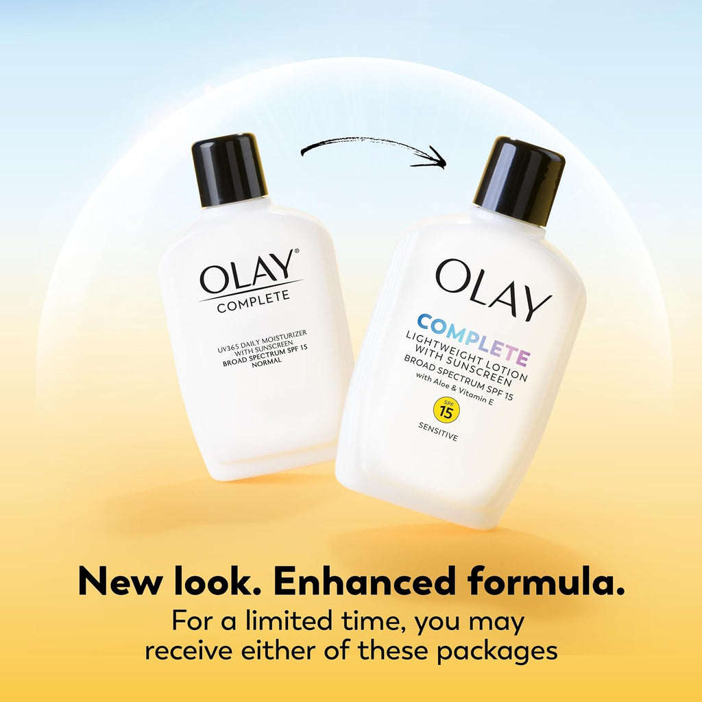 Olay Complete Lotion Moisturizer with SPF 15 Sensitive, 6.0 oz