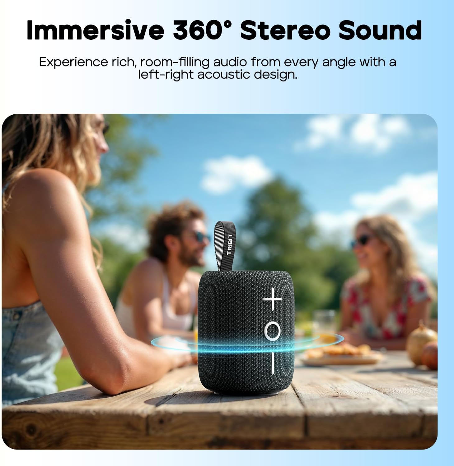 Tribit Portable Bluetooth Speaker StormBox Mini SE