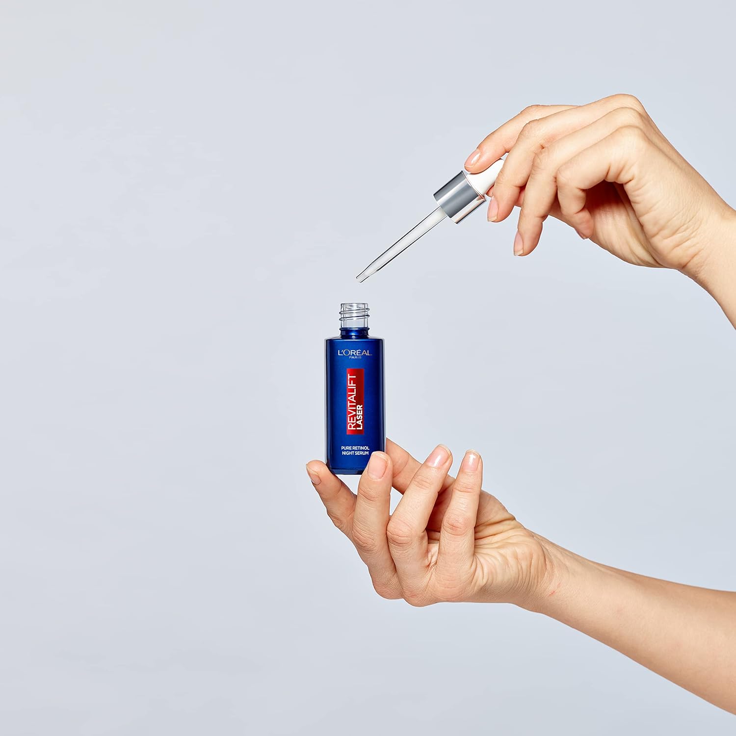 L’Oréal Paris Pure Retinol Night Serum, Revitalift Laser Face Serum, Deep Anti-Wrinkle Serum [30ml]