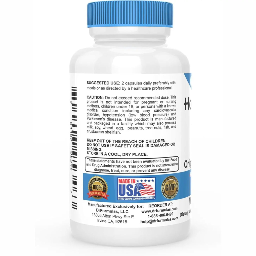 DrFormulas Original DHT Blocker Without Biotin | Hair Growth Supplement Pills for Women and Men, 45 Day Supply