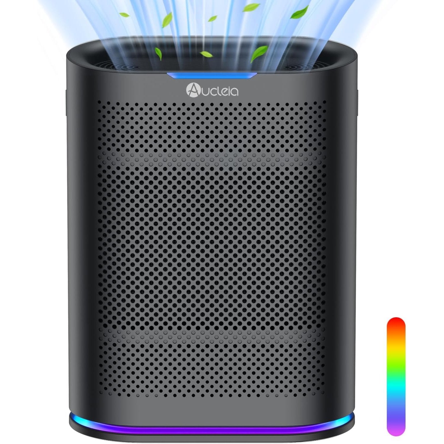 HEPA14 Auto Air Purifiers for Home Cover 2,100 Sq.Ft, Silently Air purifier For Large Room With 7 Colors Light & Fragrance, Air cleaner Filter of Smoke, Dust, Pet Dander, Pollen, Odor, Mold