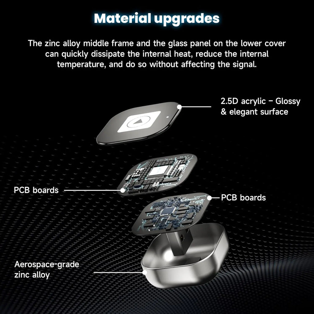 Spedal CL322 aerospace zinc alloy and PCB internal components diagram