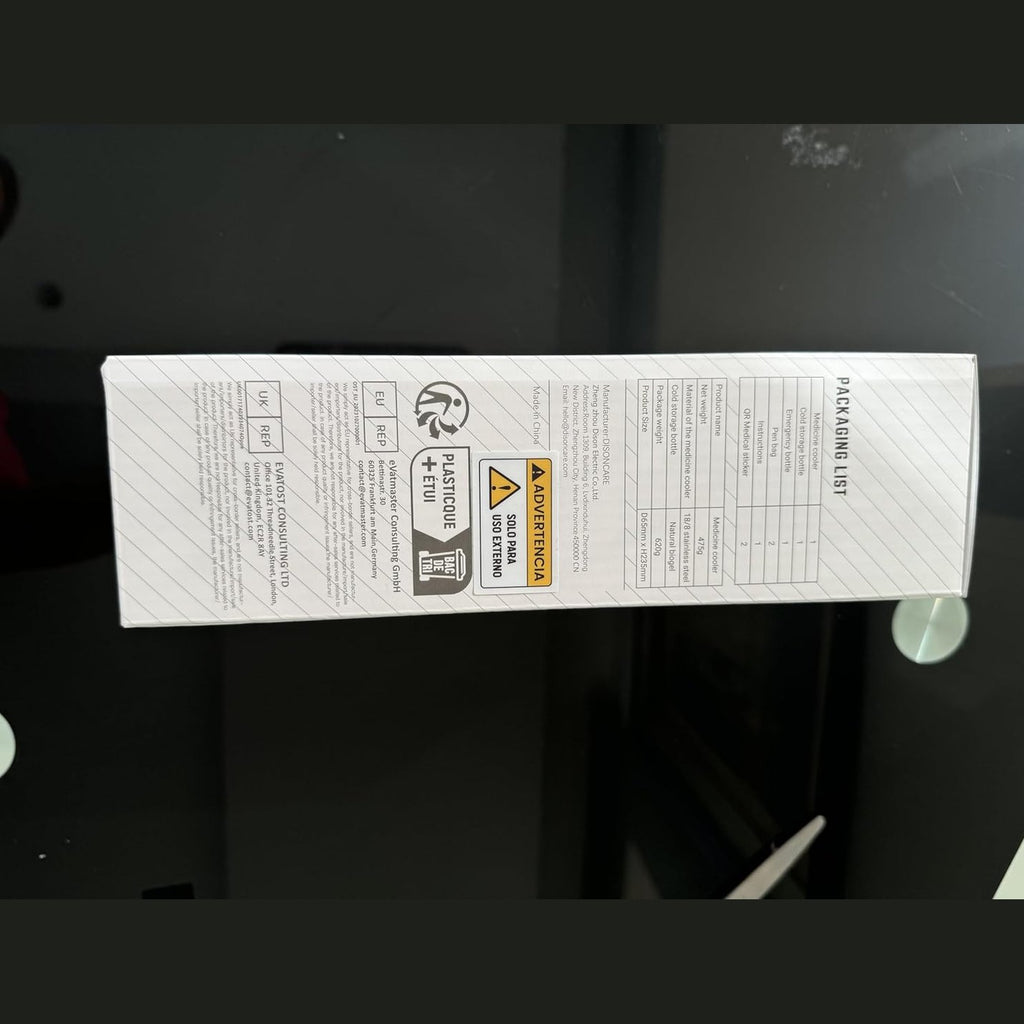 DISONCARE Diabetes Cooler Travel Case,Diabetic Cooling Case,Insulin Cooler Travel Case,Keep Cool 33+Hrs