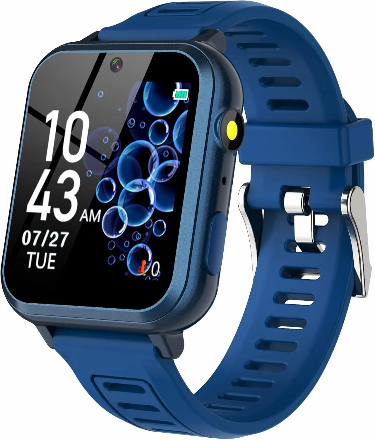 Phyulls Smart Watch for Kids with 24 Games Alarm Clock, Touch Screen, Calendaring Camera Music Player Time Display Video & Audio Recording, Toys for 3-12 Years Old Boys