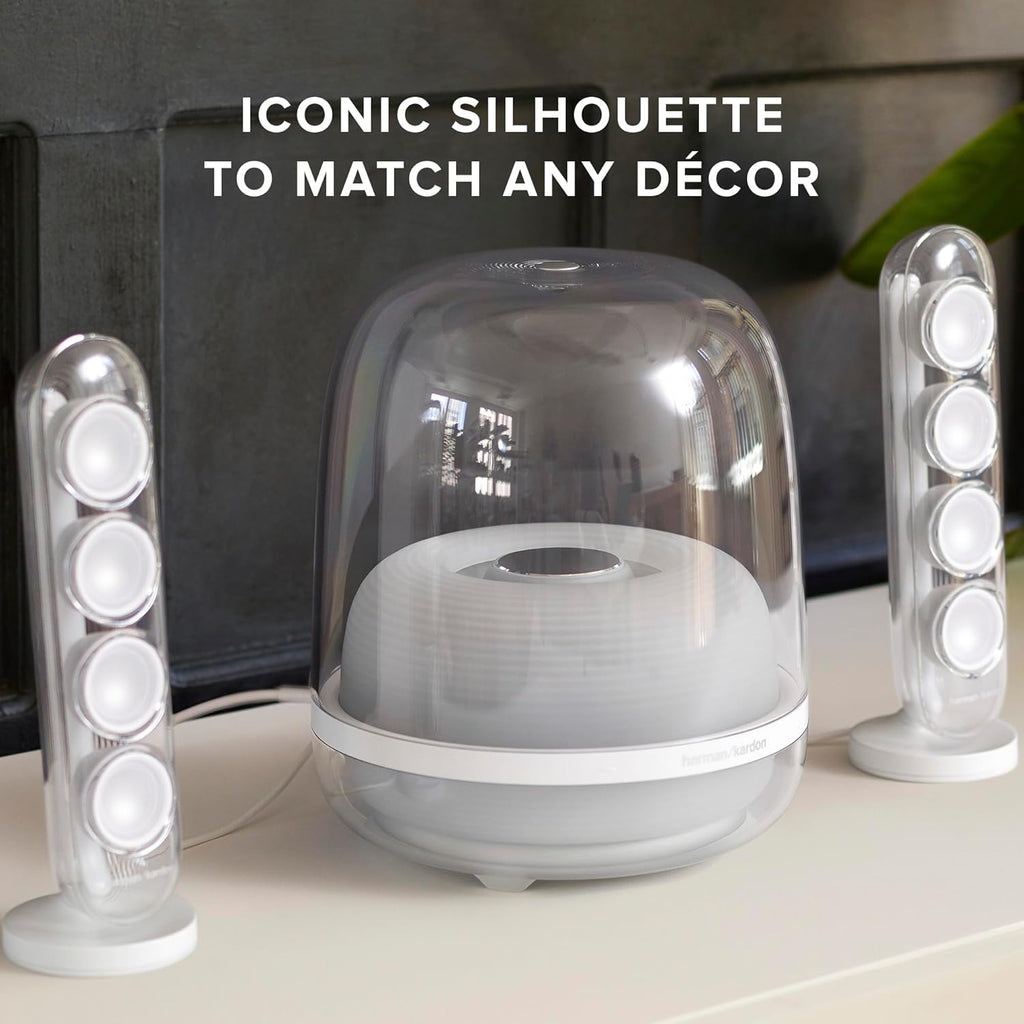 Harman Kardon SoundSticks 4 Bluetooth Speaker System - White