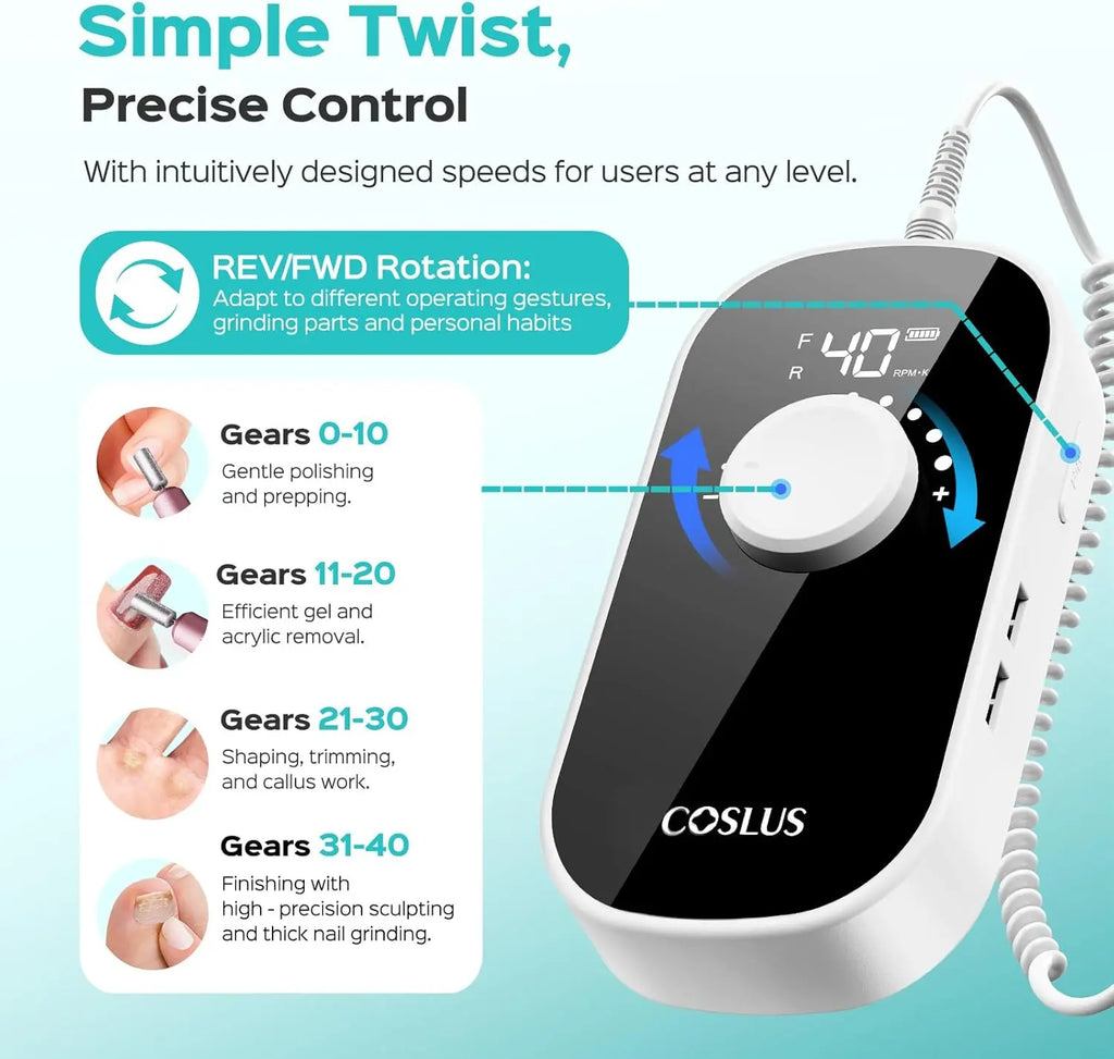 COSLUS Professional Nail Drill